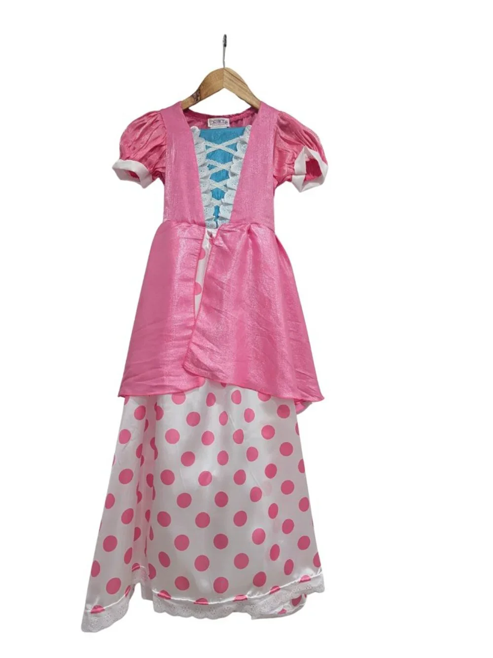 Princess Paradise Polka Dot Bo Peep Costume Girls Large 10 NWT 3 Piece